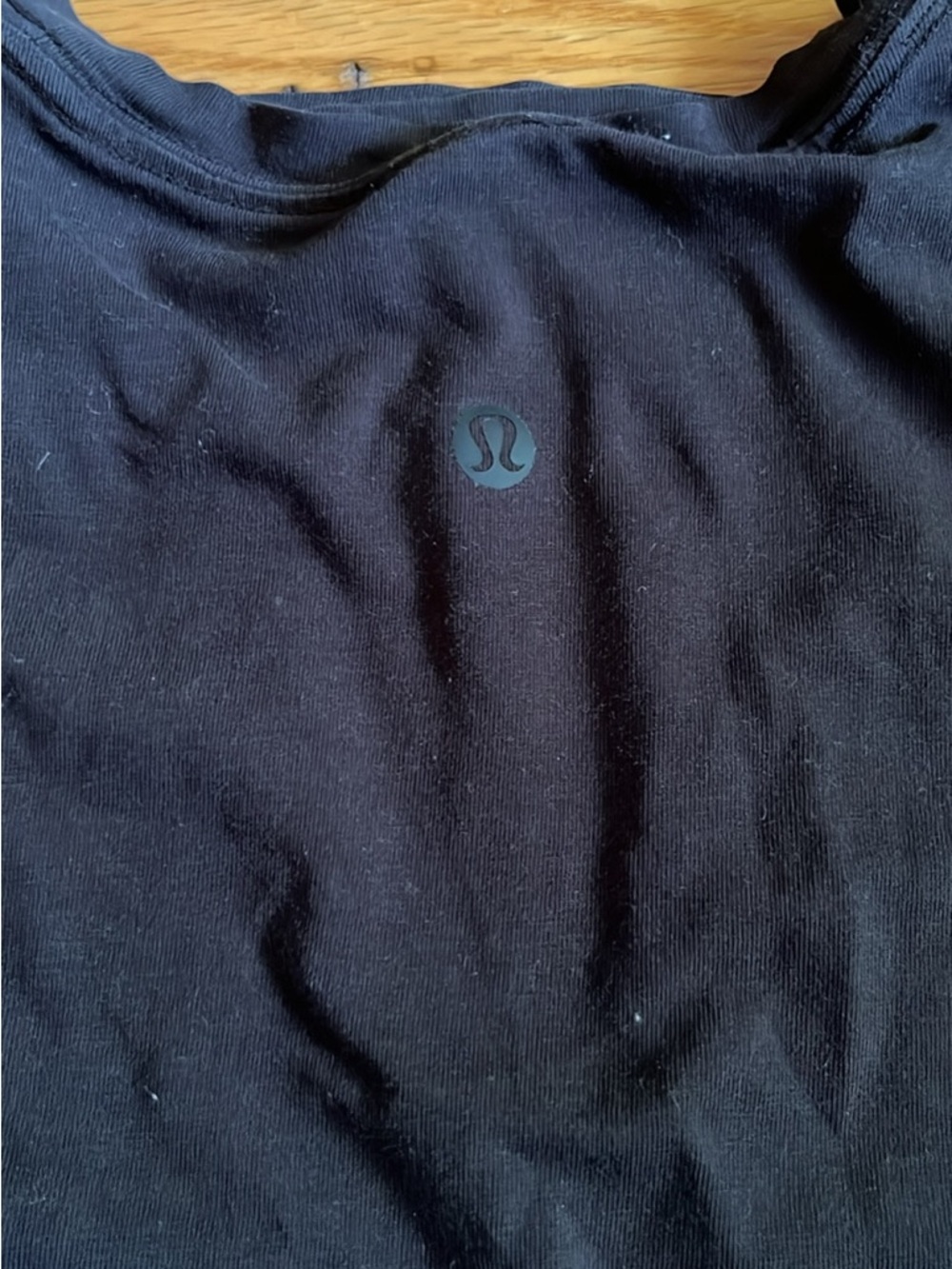 lululemon athletica Black Tank Top with Logo